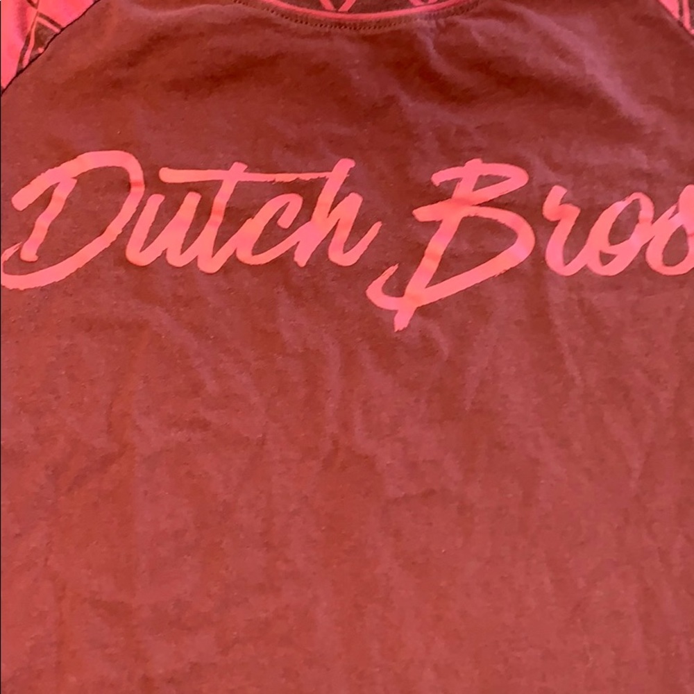 Dutch Bros 3/4 sleeve baseball tee